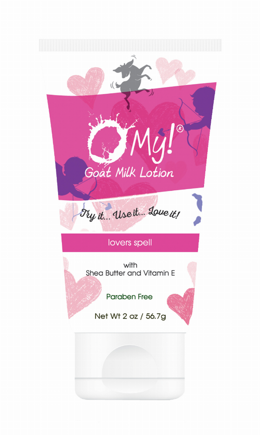 O My! Goat Milk Lotion - Made with Farm-Fresh Goat Milk - Free of Parabens & More - Shea Butter and Vitamin E - Leaping Bunny Certified - Handcrafted in USA