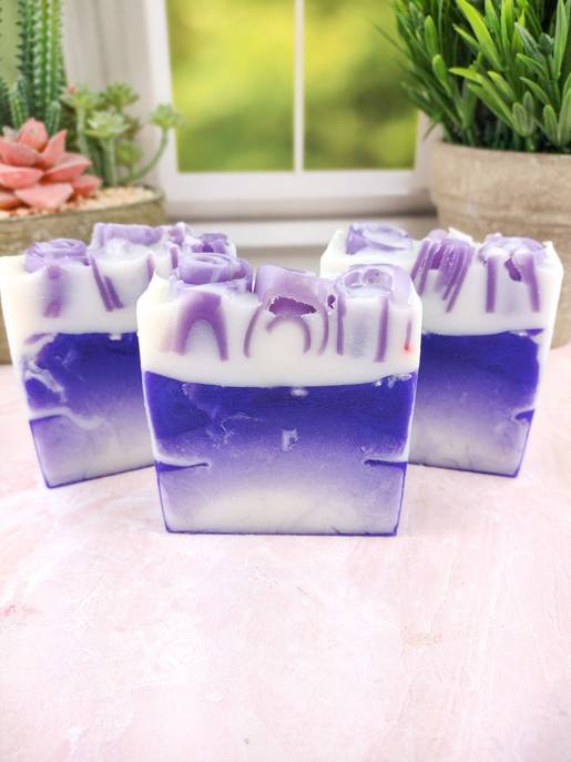 Lovely Lavender goat milk's glycerin soap